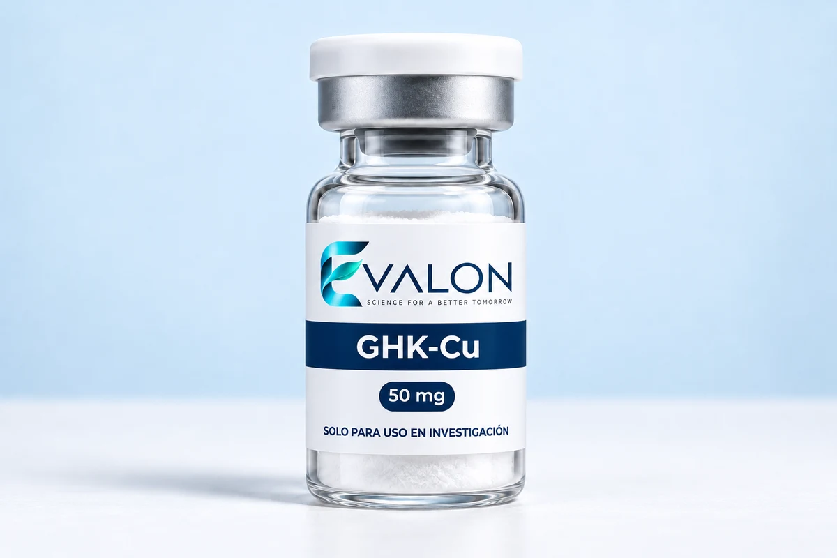 EVALON GHK-Cu 50 mg — Illustrative product visualization