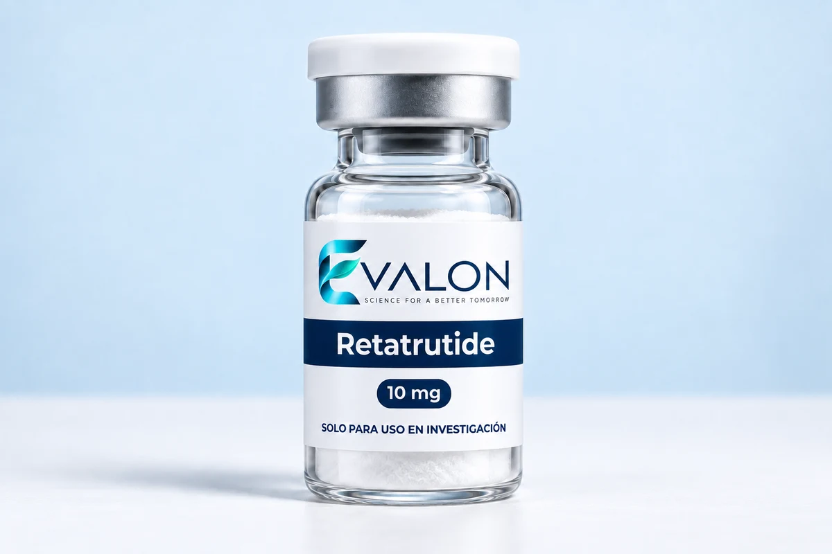 EVALON Retatrutide 10 mg — Illustrative product visualization