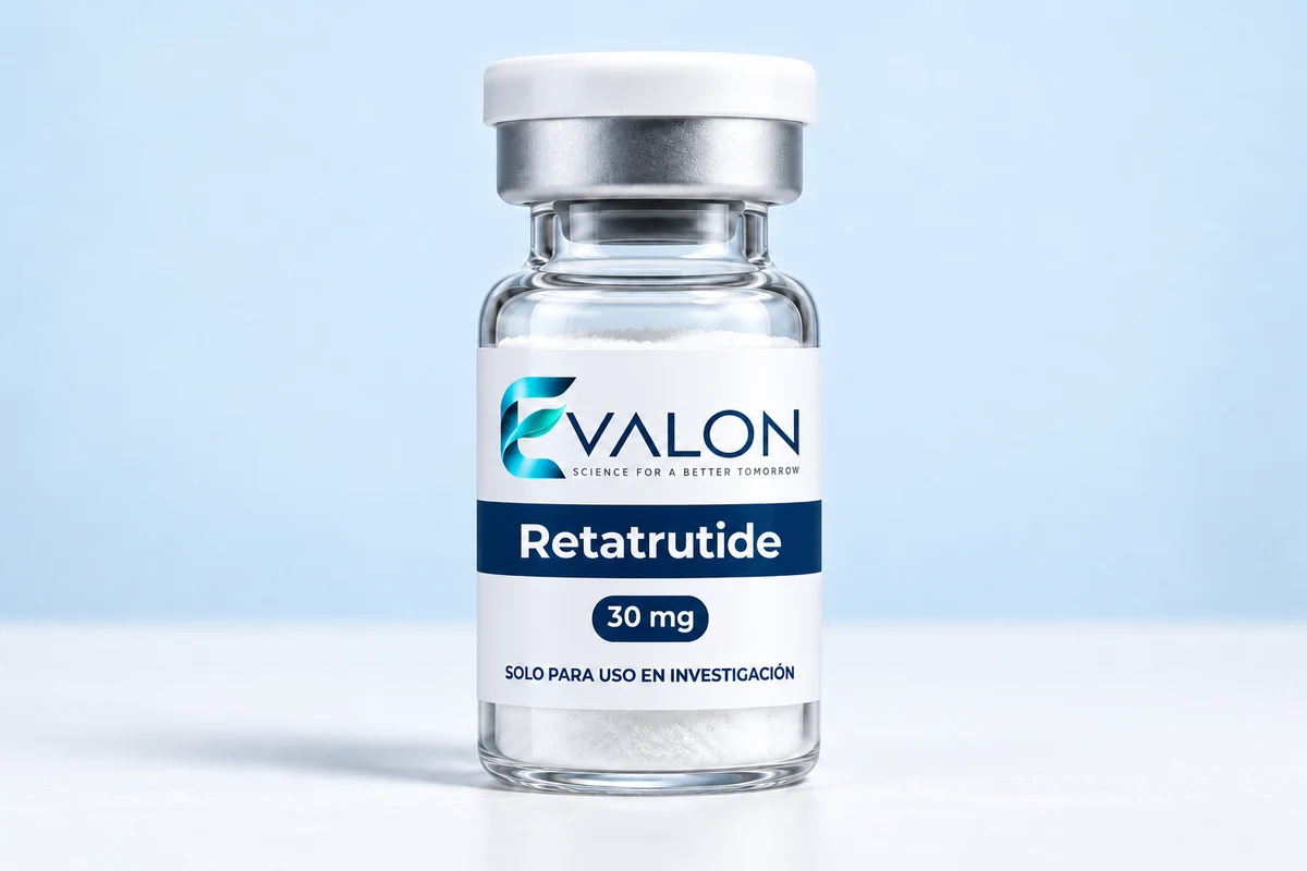 EVALON Retatrutide 30 mg — Illustrative product visualization