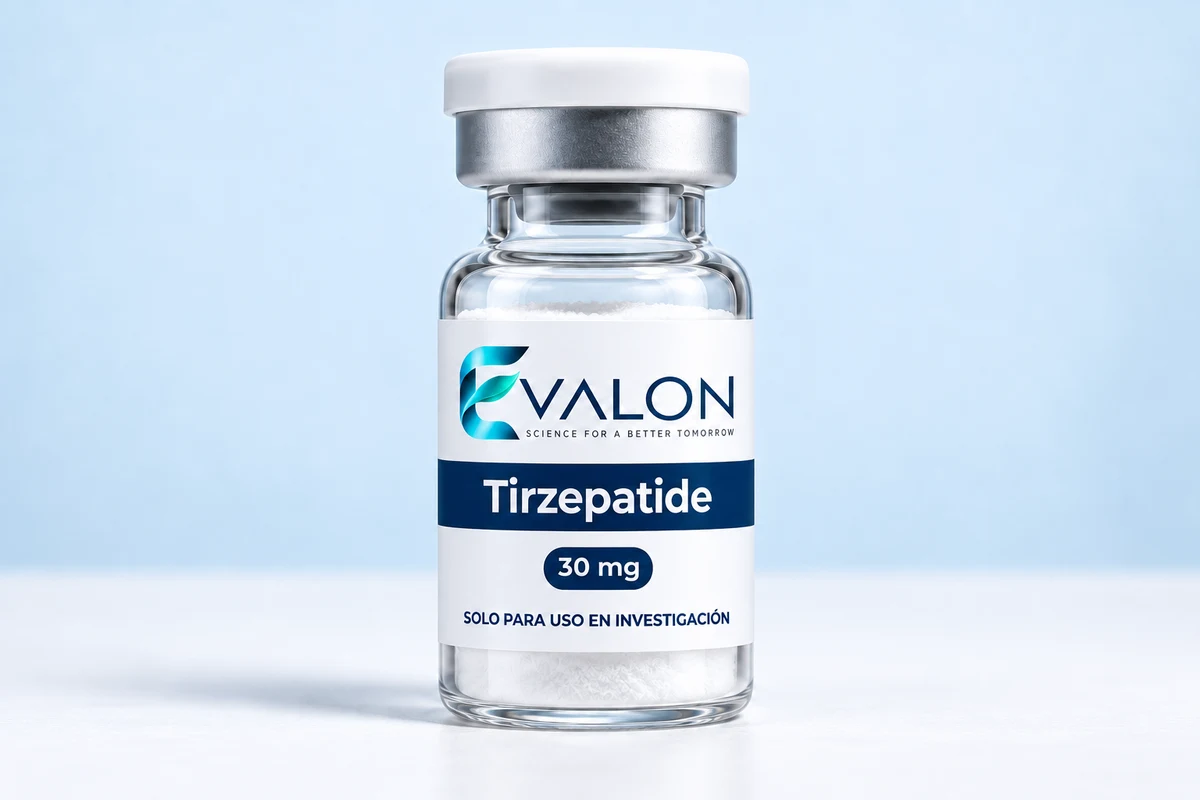 EVALON Tirzepatide 30 mg — Illustrative product visualization